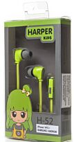 Наушники HARPER KIDS H-52 green