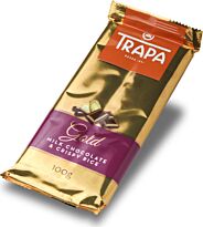 TRAPA Шоколад молочный GOLD BAR - PUFFED RICE 100г