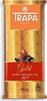 TRAPA Шоколад горький GOLD BAR - NOR 80% 100г