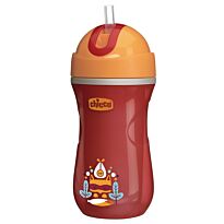 Chicco: Поильник Sport Cup 266 мл 14m+ оранжевый