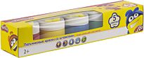 Краски пальчиковые "Play Doh" 5 цв со штампами.Размер: 5,5 х 25,3 х 5,3 см.