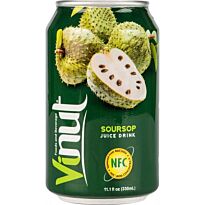 Напиток Vinut Soursop Juice ( Сок Гуанабана - Сметанного Яблока) 0,33 ж/б