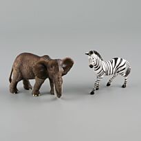 Animal World: Cлон и Зебра