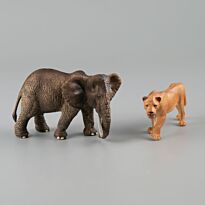 Animal World: Лев и Слон