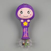 Hola: Игрушка развивающая палочка, фиолетовая улыбается