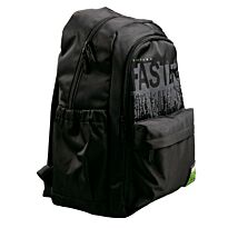 Рюкзак подростковый "Faster" Черный. 45.5*31.5*15.5 см.