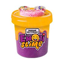 Игрушка в наборе "Slime Emoji" 120 мл, фиолетовый