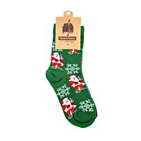 Snazzy Santa: Носки рождественские "Санта", 8-10 лет, зеленый