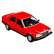 BBURAGO: 1:24 Mercedes-Benz 190E '87 (red)