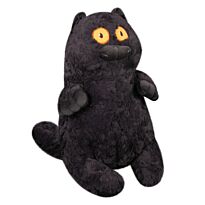 BULU-XIONG: Игрушка плюшевая Кот, 33 см черный