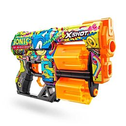 X-Shot: Skins. Бластер Dread Sonic - Hyper Spike с 12 стрелами