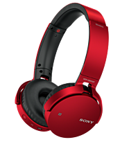 Наушники-накладные Sony MDR-XB650BT Red