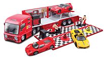 BBURAGO: Игр.н-р Ferrari Трейлер с машинкой 1:43