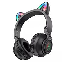 Hаушники полноразмерные Borofone BO18 Cat BT (Black)