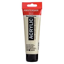 Краска акриловая AMSTERDAM, (282) Неополитанский желто-зеленый, 120 мл.