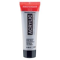 Краска акриловая AMSTERDAM, (820) Синяя перламутровая, 20 мл.