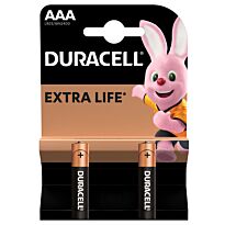 DURACELL AAA сілтілі батареясы (2 дана)