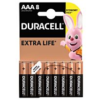 DURACELL Basic AAA LR03 батареясы (8 дана)