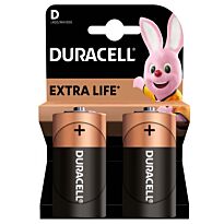 DURACELL D сілтілі батареясы (2 дана)