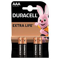 DURACELL LR-03 сілтілі батарея (4 дана)