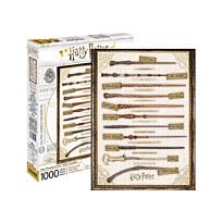 Harry Potter: Пазл "Волшебные палочки" 1000 деталей
