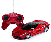 Радиоуправляемая машинка Ferrari LaFerrari на пульте управления, 1:24
