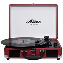 Проигрыватель виниловых дисков Alive Audio GLAM Cherry c Bluetooth GLM-01-CH