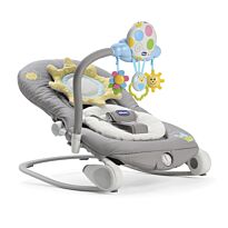 Chicco: Кресло-качалка Balloon Dark Grey серое