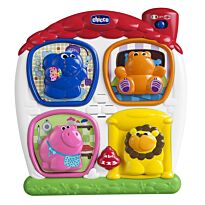 Chicco: Игрушка Говорящая сортер «Домик с животными» ABC 9м+