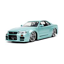 Jada Toys: Fast & Furious. 1:24 Brian's Nissan Skyline GT-R (R34) '02