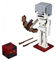 LEGO: Большие фигурки скелет с кубом магмы Minecraft 21150