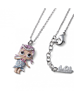 Oliver Weber: Подвеска L.O.L. Мербейби делюкс, 2,2*5см на цепочке с кристаллами Swarovski 38 см