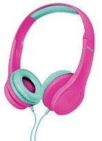 Наушники Trust BINO KIDS розовый + голубой