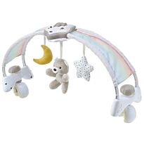 Chicco: Игровая дуга Радужное небо, бежевая 0м+