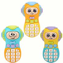 Jialegu Toys: Игрушка развивающая музыкальная "Телефончик"в асс.
