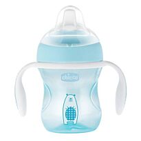 Chicco: Поильник Transition Cup 200 мл 4м+ голубой