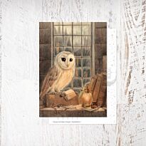 Открытка «Tyto alba»