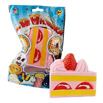 1toy: Мммняшка. Squishy "Мини-кусок торта"
