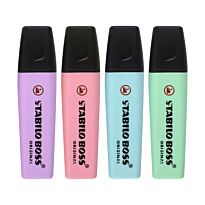 Набор текстовыделителей STABILO Boss Original Pastel, 4 цвета
