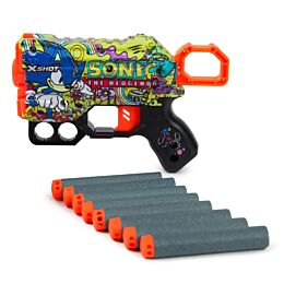 X-Shot: Skins. Бластер Menace Sonic - Hyper Spike с 8 стрелами