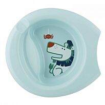 Chicco: Тарелка пл. EasyFeeding Bowl 6м+ голубой