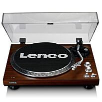Проигрыватель виниловых дисков Lenco L-92 WALNUT (MMC, A/R, PC USB)