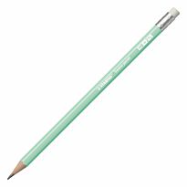 Карандаш чернографитный STABILO Swano Pastel HB, с ластиком, цвет корпуса зеленый