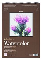 Склейка для акварели Strathmore 400 Watercolor (17,8х25,4см), 300г/м, 12л.