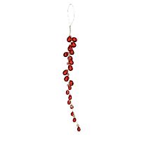 House of seasons: Подвесное украшение "ветка рябины", h31xd3cm