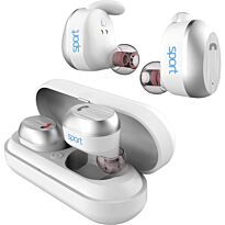 Наушники Elari NanoPods Sport BT белый