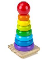 Melissa & Doug: Радужная пирамидка из дерева