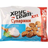 Сухарики "Хрусteam" Сметана 130гр