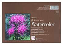 Склейка для акварели Strathmore 400 Watercolor (22,9х30,5см), 300г/м, 15л.