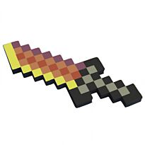 Minecraft: Кинжал 8Бит огненный 25см